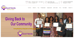 Desktop Screenshot of goodhandcares.com